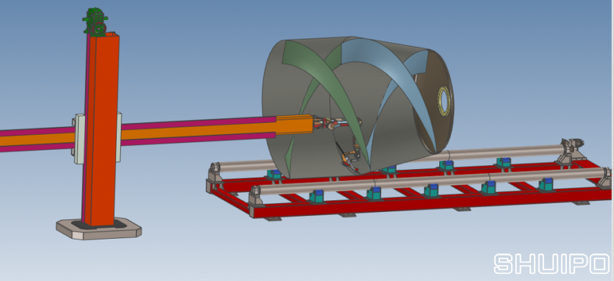 攪拌罐葉片焊接機(jī) 攪拌罐葉片焊接機(jī)